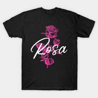 Pink rose T-Shirt